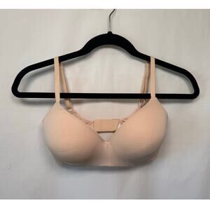 Urban Outfitters Wireless Lightly Padded Bra, Light Brown, Size 32C